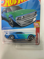 Hot Wheels 1/64 ‘69 Ford Mustang Boss 302 Blue & Green