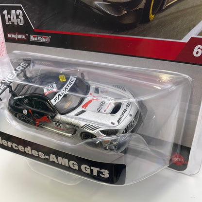 1/43 Hot Wheels Mercedes-AMG GT3 Black & Silver