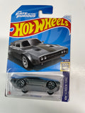 Hot Wheels 1/64 The Fate Of The Furious Ice Charger Grey - Damaged card