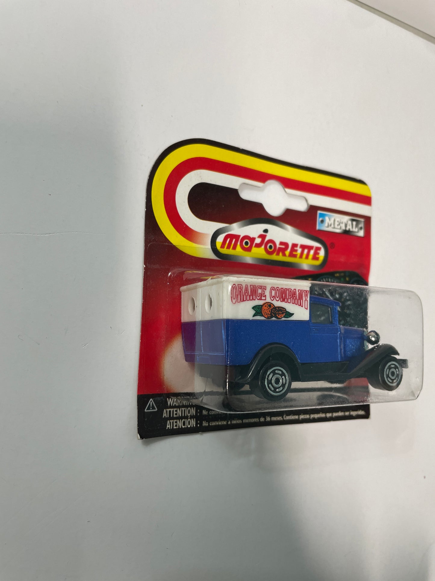 Majorette 1/60 Ford Blue & White - Damaged Box