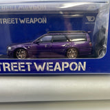 1/64 Street Weapon Nissan Stagea R34 Purple