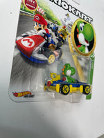 Hot Wheels 1/64 Mario Kart Yoshi Mach 8