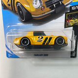 Hot Wheels 1/64 Datsun Fairlady 2000 Yellow