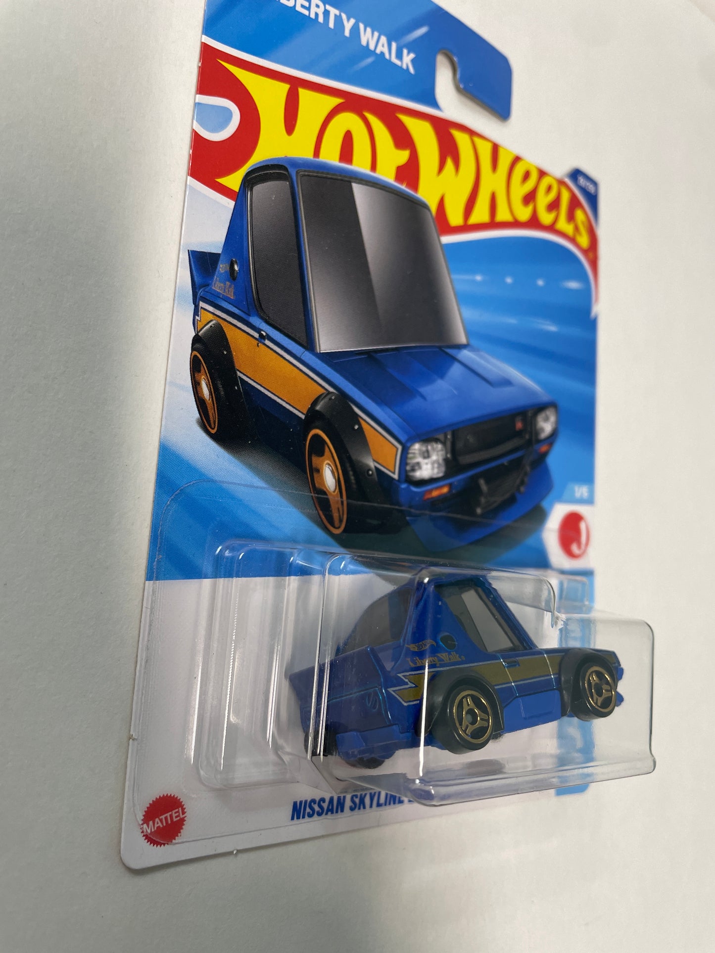 Hot Wheels 1/64 Nissan Skyline 2000GT-R LBWK Blue