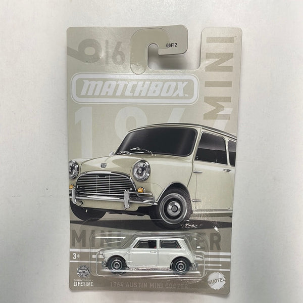 Matchbox 1/64 Mini Series 1964 Austin Mini Cooper White