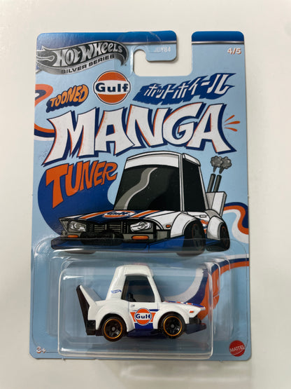 Hot Wheels 1/64 Noppo Gulf Racing Tooned Manga Tuner White