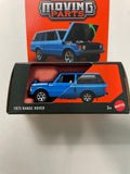 Matchbox 1/64 Moving Parts 1975 Range Rover Blue