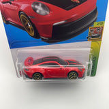 *Japan Card* Hot Wheels 1/64 Porsche 911 GT3 Red