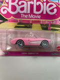 Hot Wheels 1/64 Pop Culture Barbie The Movie 1956 Corvette Pink