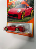 Matchbox 1/64 Porsche 911 Carrera Cabriolet Red