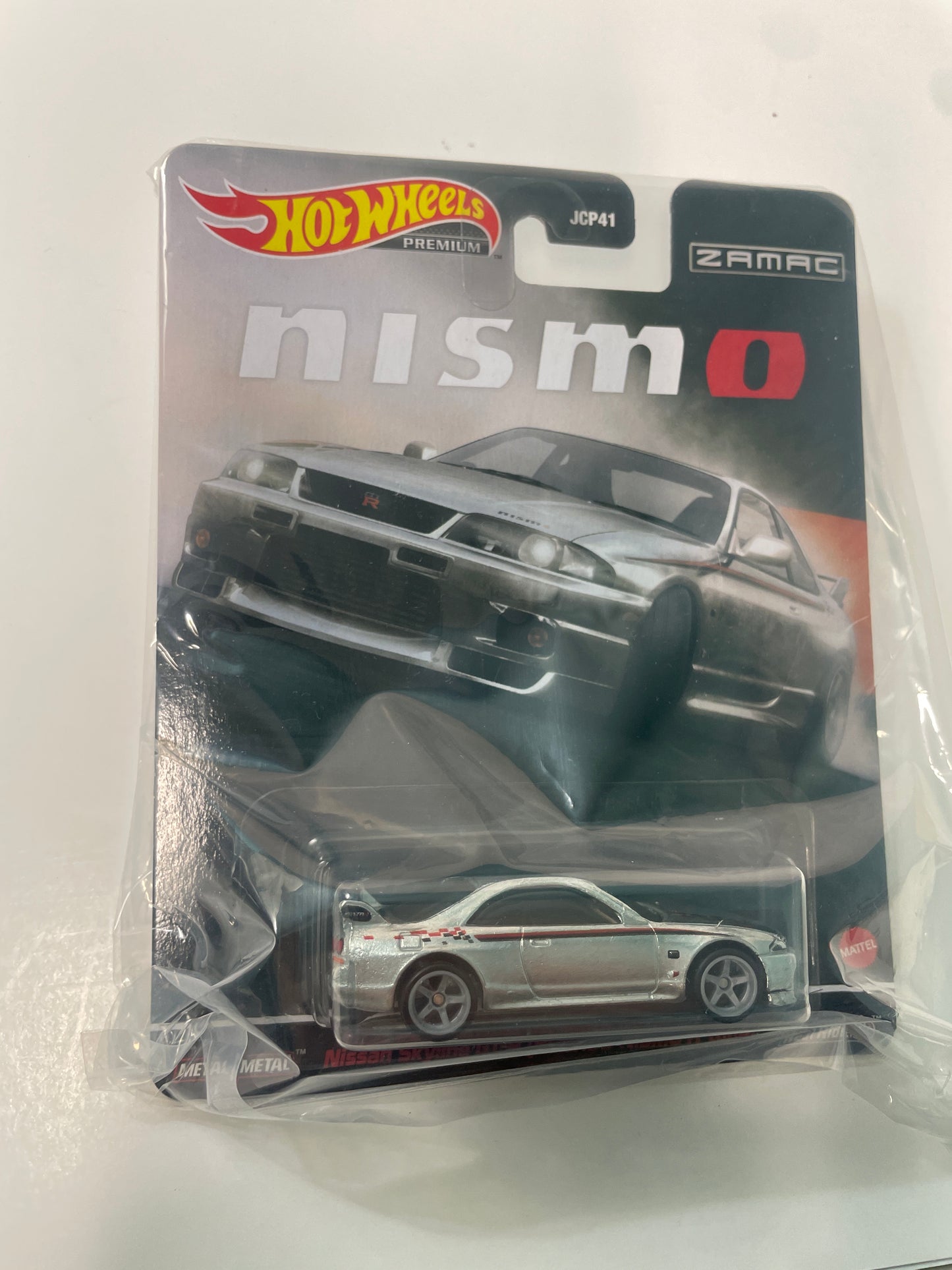 Hot Wheels 1/64 2026 Tokyo Auto Salon Hot Wheels Zamac Nismo Nissan Skyline GT-R (BCNR33) Nismo R-Tune - JCP41 - Damaged Box