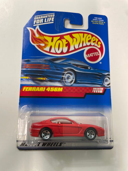 Hot Wheels 1/64 Ferrari 456M Red - Damaged Box