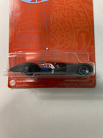 Hot Wheels 1/64 Orange & Blue Custom Cadillac Fleetwood Black & Orange - Damaged Card