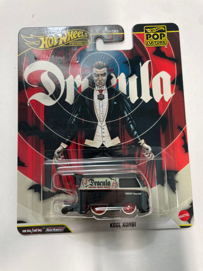 Hot Wheels 1/64 Pop Culture Dracula Kool Kombi Black - JHX01