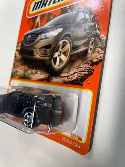 Matchbox 1/64 Mazda CX-5 Black - Damaged Box