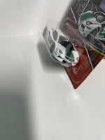 Hot Wheels 1/64 Lamborghini Aventador Coupe Police White & Green - Damaged Card