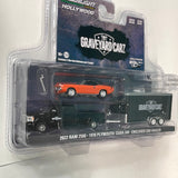 Greenlight Hollywood  1/64 Hitch & Tow Series 12 2022 Ram 2500 - 1970 Plymouth ‘Cuba 340 - Enclosed Car Hauler