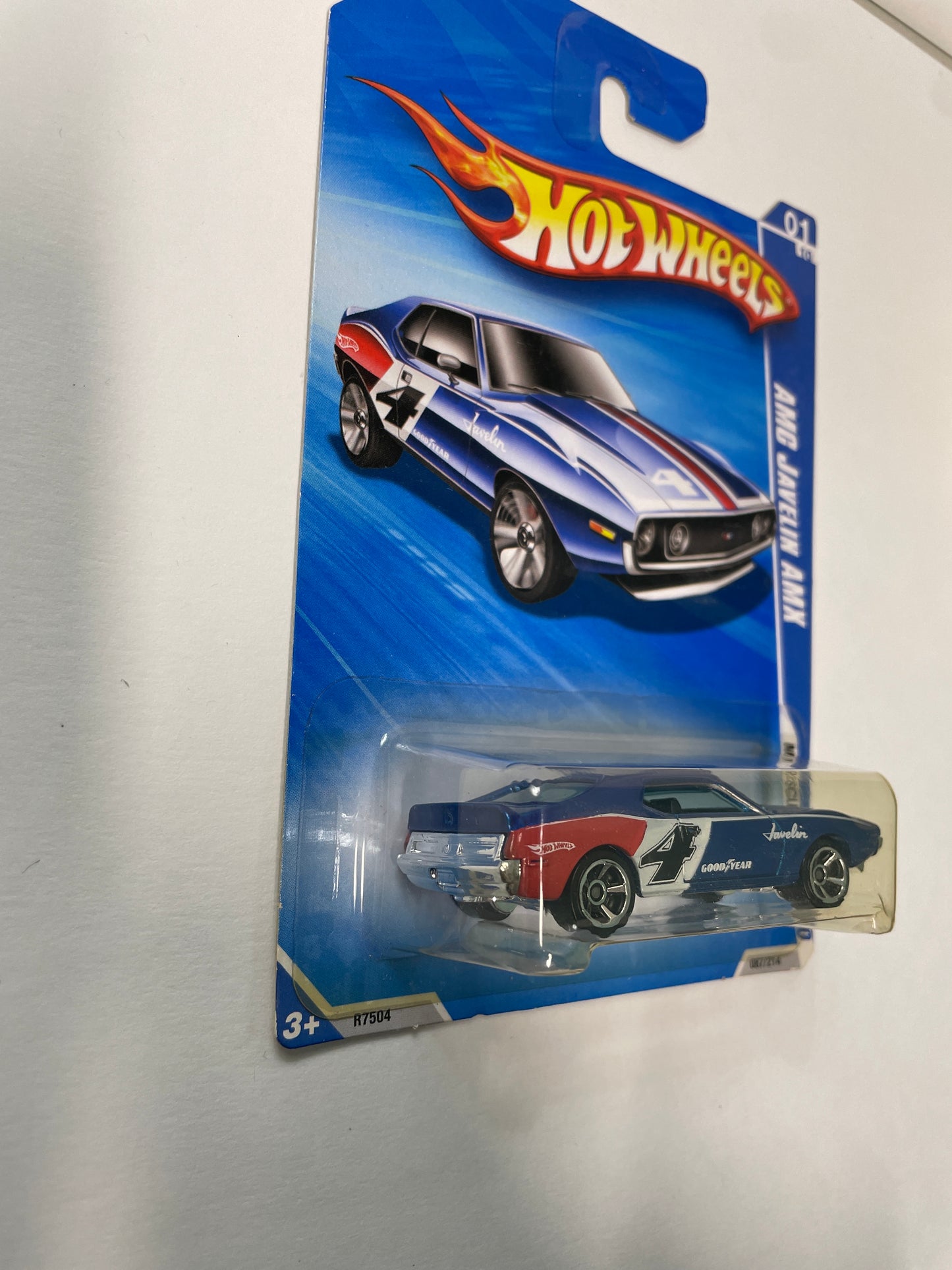 Hot Wheels 1/64 AMC Javelin AMX Blue