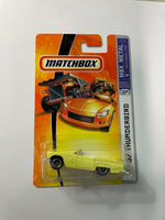 Matchbox 1/64 1957 Thunderbird Yellow - Damaged Card