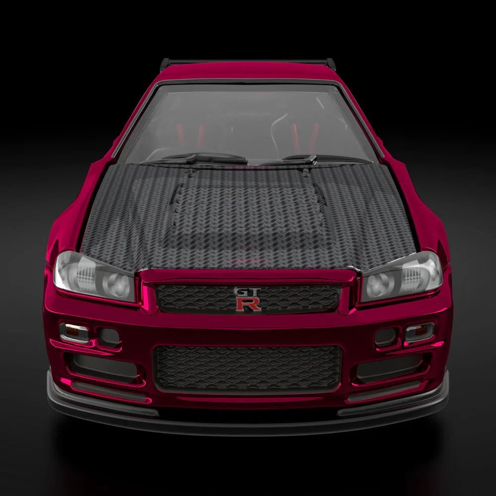 Hot Wheels 1/64 RLC 2024 Selections Car Nissan Skyline GT-R (BNR34) Red