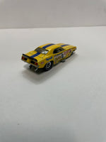 *Loose* Hot Wheels 1/64 Premium Car Culture Team Transport Snake ‘72 Plymouth Cuda Funny Car w/ Retro Rig Yellow