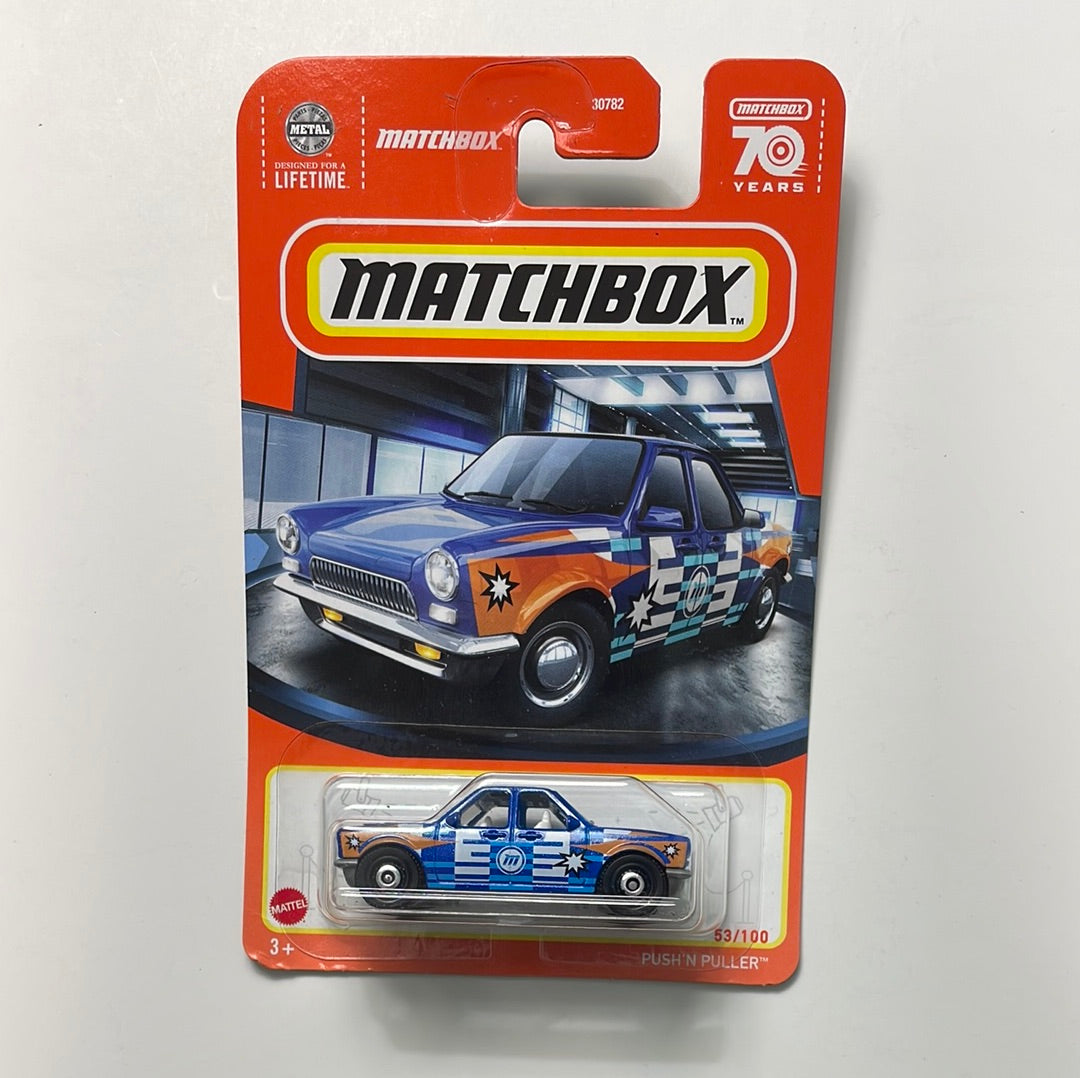 Matchbox 1/64 Push’N Puller Blue