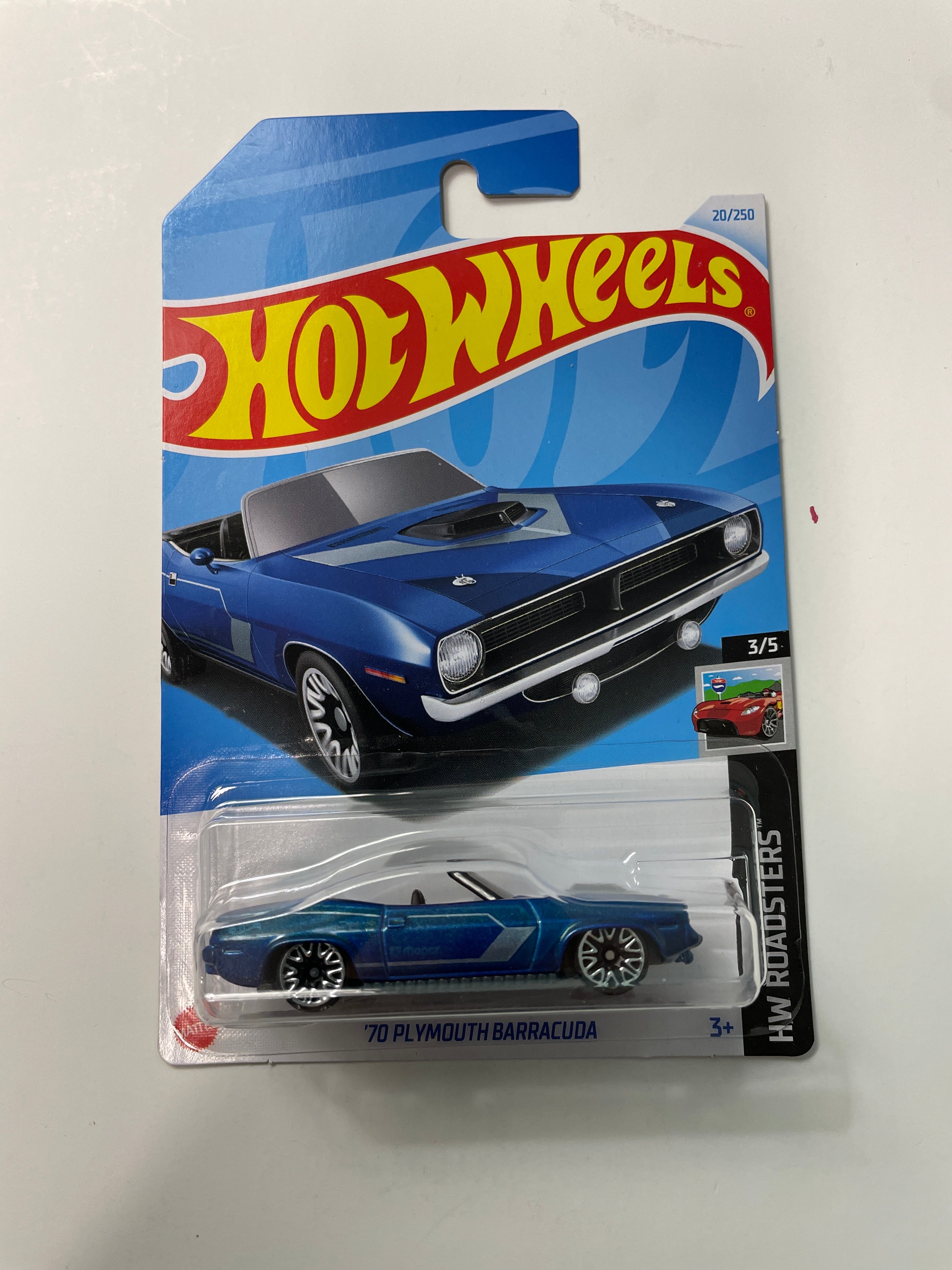 Hot Wheels 1/64 '70 Plymouth Barracuda Blue – Flipn Diecast