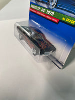 Hot Wheels 1/64 Treasure Hunt Chevelle SS 1970 Black & Red