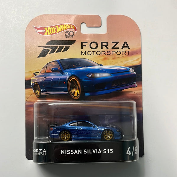 Hot Wheels 1/64  Entertainment Forza Motorsport Nissan Silvia S15 Blue