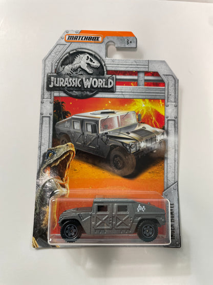 Matchbox 1/64 Jurassic World Ingen Humvee Grey