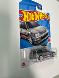 Hot Wheels 1/64 Zamac ‘90 Honda Civic EF Silver - Damaged Card & Car