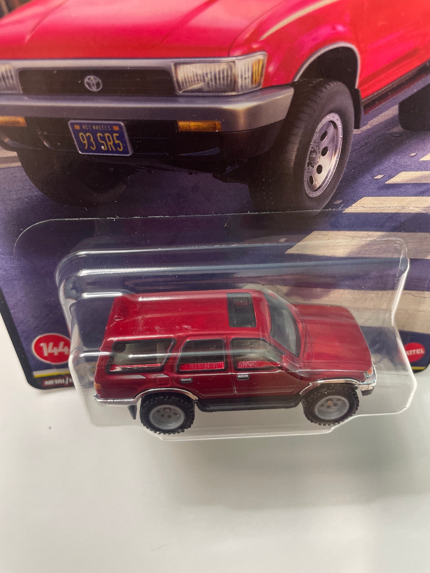 Hot Wheels 1/64 2026 Boulevard Mix F 1993 Toyota 4Runner Red - JHW18