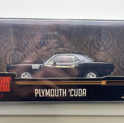 Greenlight 1/43 John Wick Chapter 4 Plymouth 'Cuda Black
