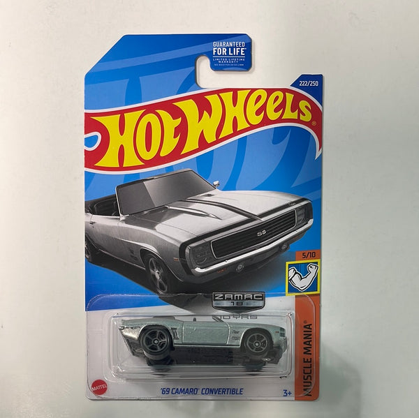 Hot Wheels 1/64 ‘69 Camaro Convertible