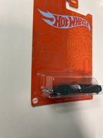 Hot Wheels 1/64 Orange & Blue Custom Cadillac Fleetwood Black & Orange - Damaged Card