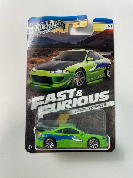 Hot Wheels 1/64 Fast And Furious Brian O’Conner 1995 Mitsubishi Eclipse Green