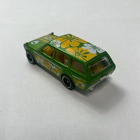*Loose* Hot Wheels 1/64 Mystery Models Datsun 510 Wagon Green