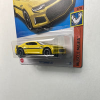 Hot Wheels 1/64 2017 Camaro ZL1 Yellow - Damaged Card
