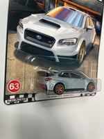 Hot Wheels 1/64 Boulevard Mix N ‘16 Subaru WRX STI Silver