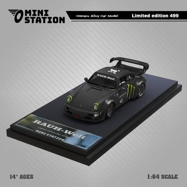 Mini Station 1/64 RWB 964 Black