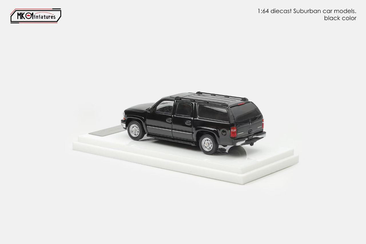 MK Miniatures 1/64 Chevrolet Suburban Black
