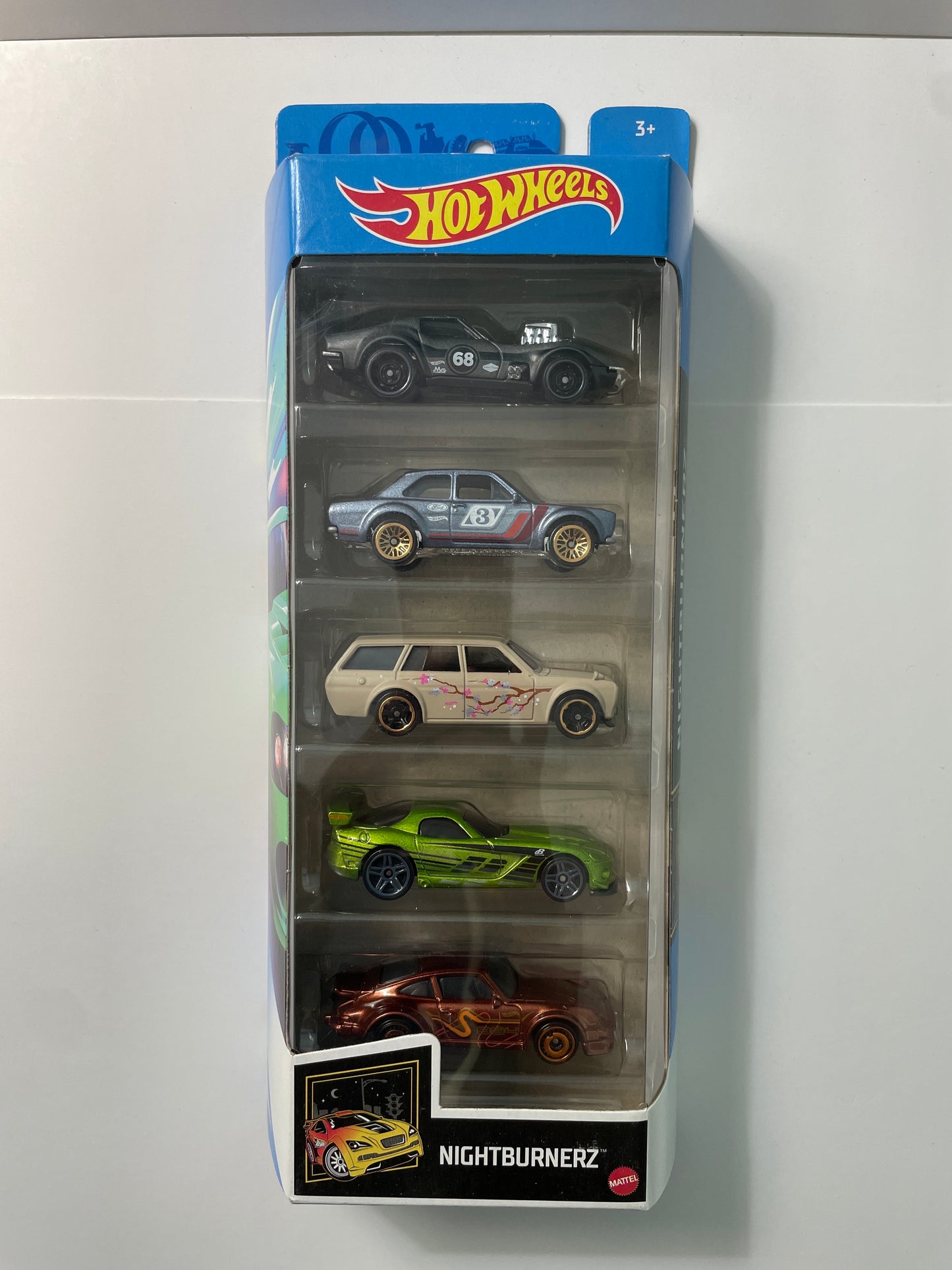 Hot Wheels 1/64 5 Pack Nightburnerz