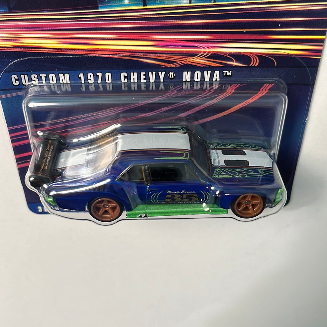 Hot Wheels Los Angeles 2022 Convention Custom 1970 Chevy Nova Dinner Car