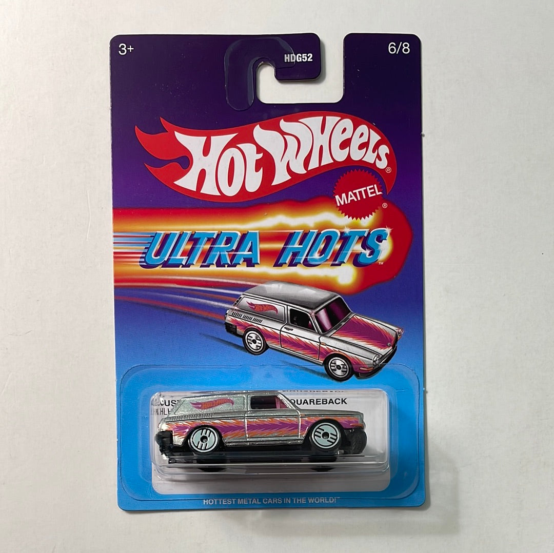Hot Wheels 1/64 Ultra Hots Custom ‘69 Volkswagen Squareback Pink