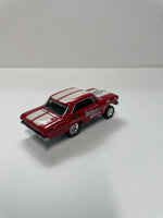 *Loose* Hot Wheels 1/64 Car Culture ‘64 Chevy Nova Gasser Red & White