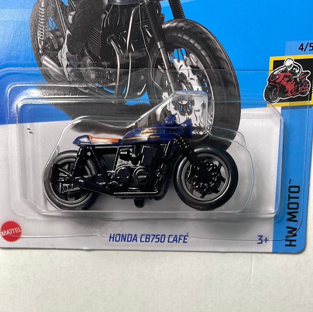 Hot Wheels 1/64 Honda CB750 Café Black