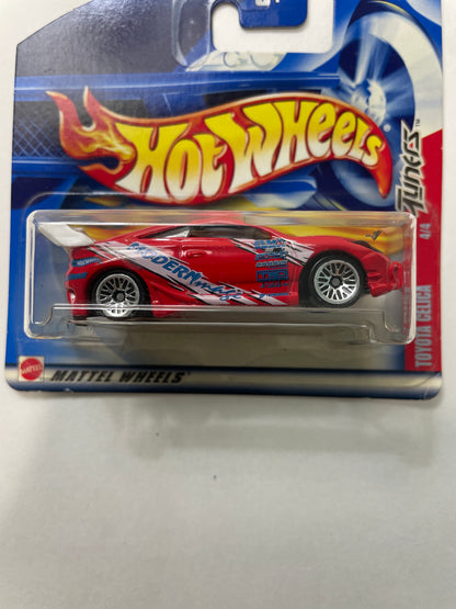 Hot Wheels 1/64 Toyota Celica Short Card Red - Damaged Box