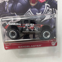 Hot Wheels 1/64 Spider-Man Sandblaster Black