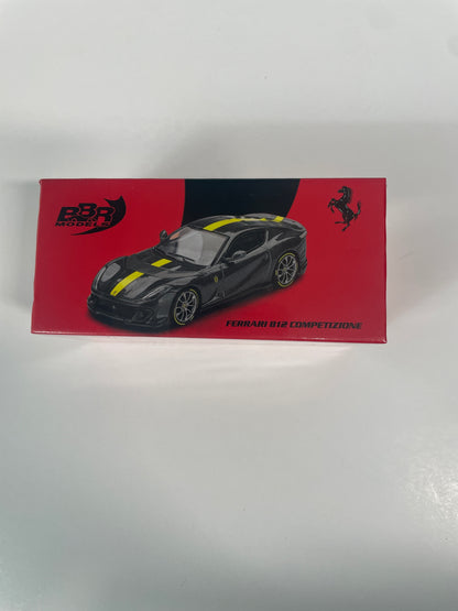 BBR Models 1/64 Ferrari 812 Competizione Grigio Black - BBRFER64009