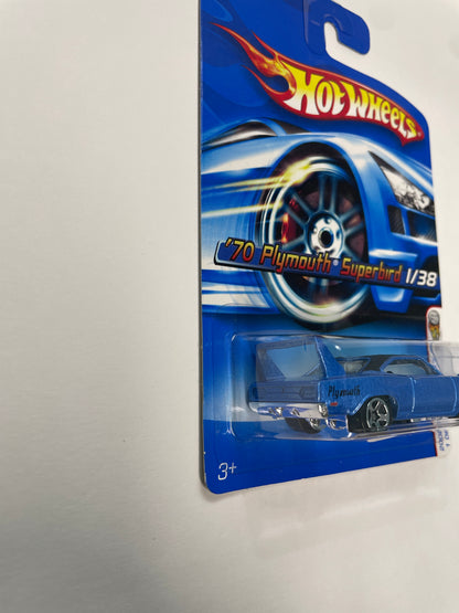 Hot Wheels 1/64 ‘70 Plymouth Superbird Blue